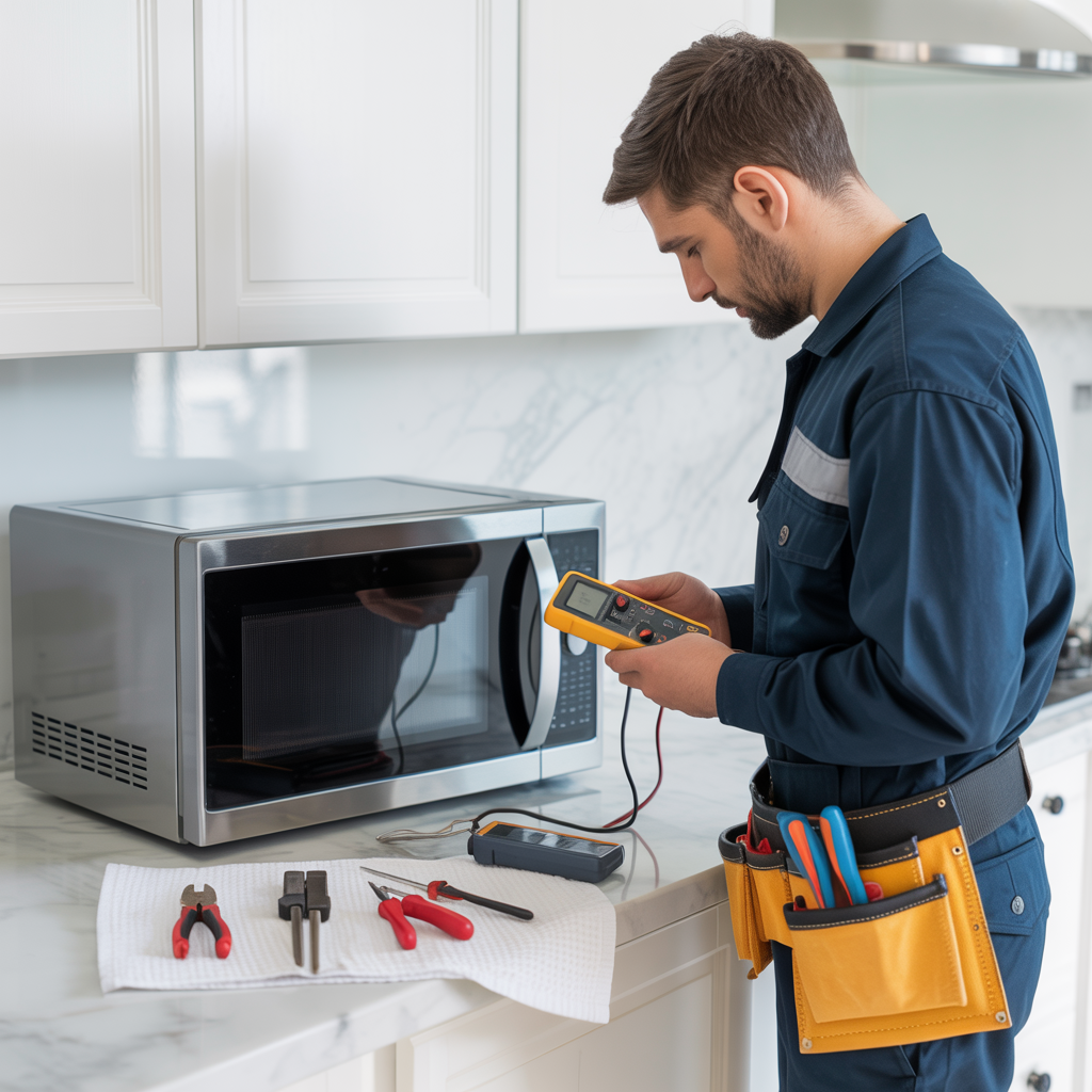 قسم بلاغات واعطال الميكروويف